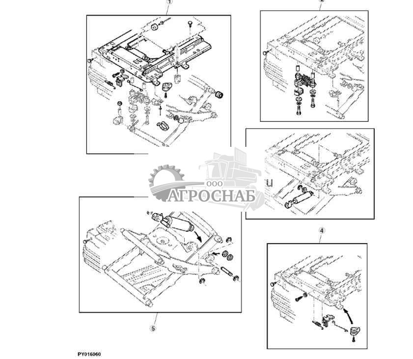 ПОДВЕСКА ДЛЯ СИДЕНЬЯ SUPER COMFORT MSG95 (С ПНЕВМАТИЧЕСКОЙ ПОДВЕСКОЙ) 